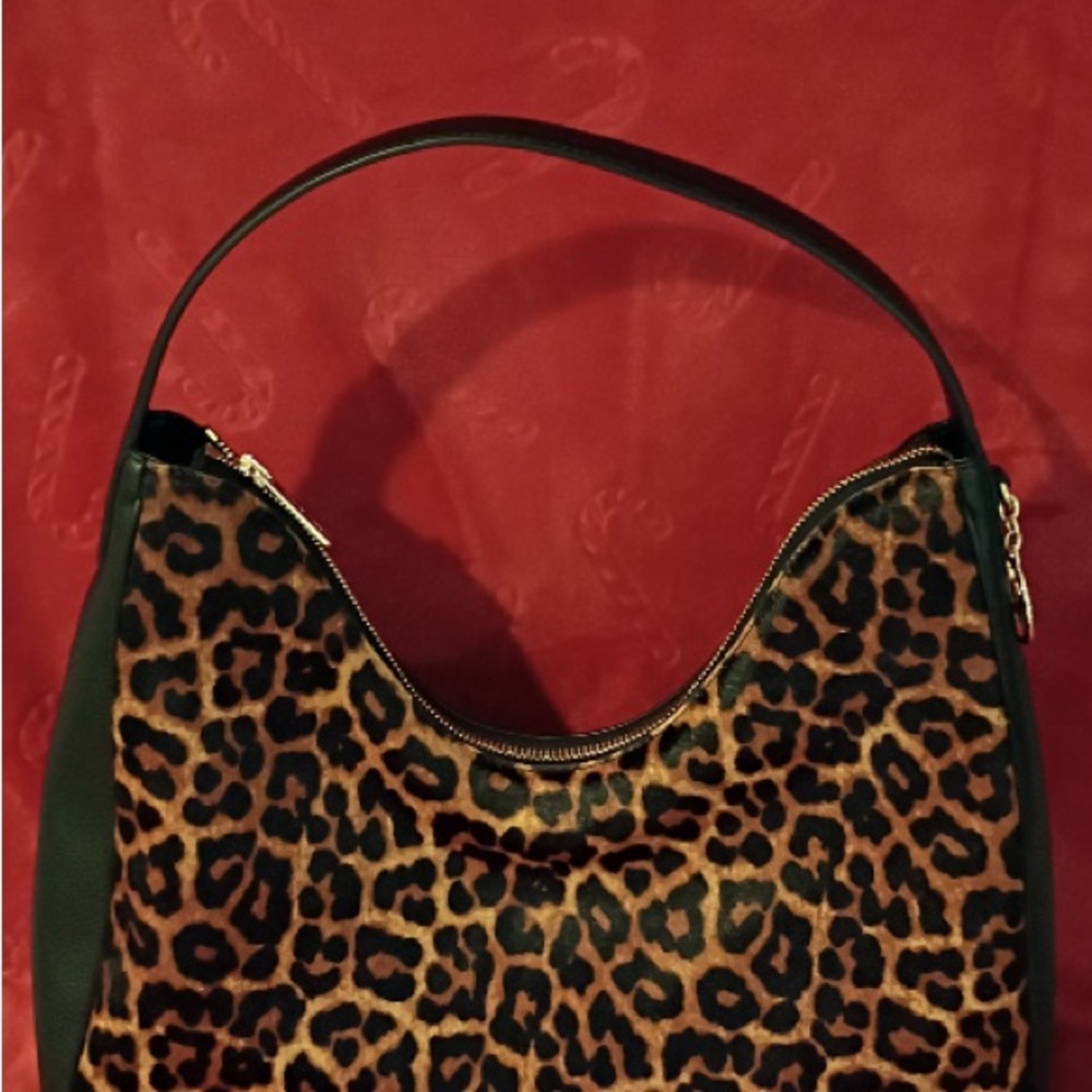 Michael Kors Leopard Print Hobo Bag
